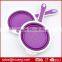 silicon kitchenware strainer silica gel strainer collapsible strainer