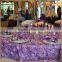 ornate rosette table cloth for wedding/party/show