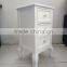 UEnjoy Shabby Chic Pair of Bedside Table Unit Wooden Cabinet 2 Drawers Nightstand Bedroom