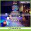 Liquid active LED champagne glass ;High leg glass LED cocktail glass ;Flash led Beer Glass