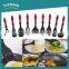 Cooking utensils nylon ladle strainer 9pcs food grade nylon kitchen utensil set