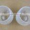 pocking mark glass candle holder