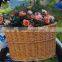 wicker Hot sale shopping bike baskets
