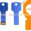 Free sample OEM custom logo U disk, Key USB flash stick, 8gb USB flash drive