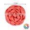 Wholesale Best Price 19 Colors Ribbow Rose Wedding Ornament Appliques Fake Flower