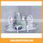 Bathroom Wall Mounted Aluminium Corner Shelf Bath Accessories Storage Holder