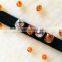 Halloween Jingle Bell fluffy slap bracelet
