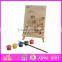 2015 New play painting toy kids toy, Cheap DIY wooden toy children painting toy,Educational toy wooden painting baby toy W03A054