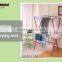 Folding aluminum clothes drying rack/space saver hanger