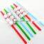 Food grade Christmas custom drinking straw