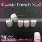 Full Cover Custom Design French Style Nail Tips Artificial Fake Nails