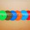 custom rectangle soft pvc coaster/rubber round cup coaster/silicone circle mat