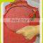 PP tubular VEGETABLE MESH BAG RED/GREEN/YEOLLOW