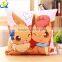 2016 new game popular plush pokemon character print pillow