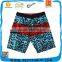 4 Way Stretch Summer Sublimated Board Shorts for Men Polyester and Elastic Fabric