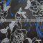 100% polyester woven floral design fabric for women