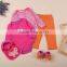 100% cotton autumn europe 5pcs rompers suit baby clothing sets