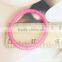 Transparent 5mm Telphone Line Hair Ring Rope Ponytail Holder