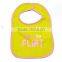 2016 China supplier embroidered letter baby bibs 100% cotton