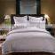 100% cotton plain white bedding set for balfour hotel