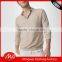 2017 custom made cashmere knitted polo neck sweater for men