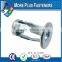 Made in Taiwan Chromed Stainless Steel Thread Zinc Grip Range Jack Nut