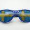 cheap flag sticker promotion sunglasses solid color frame party sunglasses DLC9010