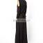 CHEFON Cold shoulder elegant long dresses