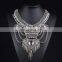 2017 Exaggerated Vintage bohemia crystal necklace Crystal Flower Maxi Rhinestone Bijoux Necklace