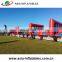Inflatable Obstacle Course with Bouncer and Slide, Inflatable Obstacle Combo Course
