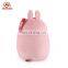 SA8000 factory wholesale plush animal soft fat cute pink rabbit toy