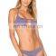 guangzhou factory custom made sexy seamless crisscross bikinis woman swimwear 2017