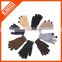 Promotional acrylic knit touch gloves