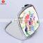 High quality pu make up mirror pocket mirror