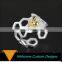 Yiwu wholesale hot sale metal open bee hive ring finger girls for Birthday Gift
