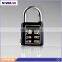 NEWMAN CP8030 Security Luggage Suitcase 4 Digit Button Combination Lock, Travel Combination Padlock