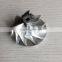 K04 36.00/49.97mm 5304-123-2018 6+6 Blades High Performance Turbo Milling/aluminum 2618/billet Compressor Wheel