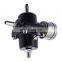 Universal Aluminum Adjustable 1-140 PSI Fuel Pressure Regulator+W/Gauge Black