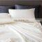 New Luxury Customized Super Soft Fluffy White 100% Microfiber Home Bed Sheet For Sale