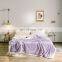 Fashion Simple Family Blanket Nap Cover 100%polyester Blanket Bed