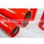 1" Galvanized Red painted Steel Pipe Thread End ASTM A795 SCH 40