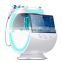 2020 Newest Ice Blue Magic Mirror Skin Analyzer RF Face Lifting Skin Scrubber Oxygen Sprayer Facial Deep cleaning Machine
