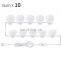 LED Vanity Lights with Light Bulbs 10 Dimmable LED Vanity Mirror makeup Lights for bathroom