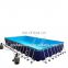 2017 hot sales swimming water ball pool slide for kids and adults