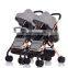 Good China Manufacturer Wholesale Cheap Price Easy Foldable Twin Baby Stroller Made in China