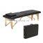 folding massage Table Specific Use and portable Chiropractic Massage Bed