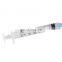 Manufacturers needle retractable syringe plant for Medical 3ML luer lock syringe With Needle