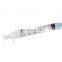 3ML China good quality of  syringe With Needle disposable production for Medical 3ML luer lock