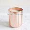Copper candle cup metal soy candle jar, Copper Wax Tumbler For Candle Tea Light