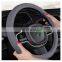 Hot Sale low price 15 Inch Universal Car Accessory Baby grade silicone Steering Wheel Cover